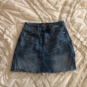 Abercrombie jean skirt